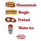 CHEESESTEAK HOAGIE PRETZEL WATER ICE