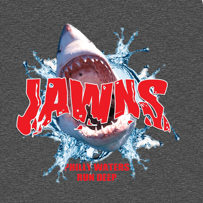 Philly Jawns Shark graphic T-shirt - Charcoal