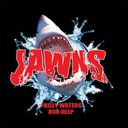 Philly Jawns Shark graphic T-shirt - Black