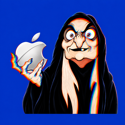 Wicked Byte Witch funny computer glitch graphic T-shirt - Royal Blue